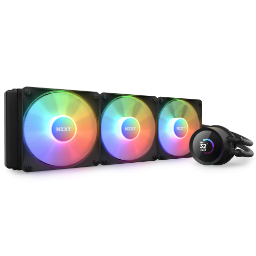 17458-NZXT Kraken 360 RGB Procesador Sistema de refrigeracion liquida todo en uno 12 cm Negro 1 pieza(s)