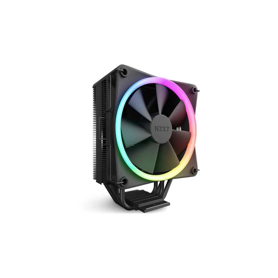 17470-NZXT T120 RGB Procesador Refrigerador de aire 12 cm Negro 1 pieza(s)