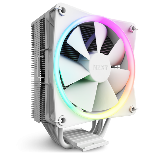 17472-NZXT T120 RGB Procesador Refrigerador de aire 12 cm Blanco 1 pieza(s)