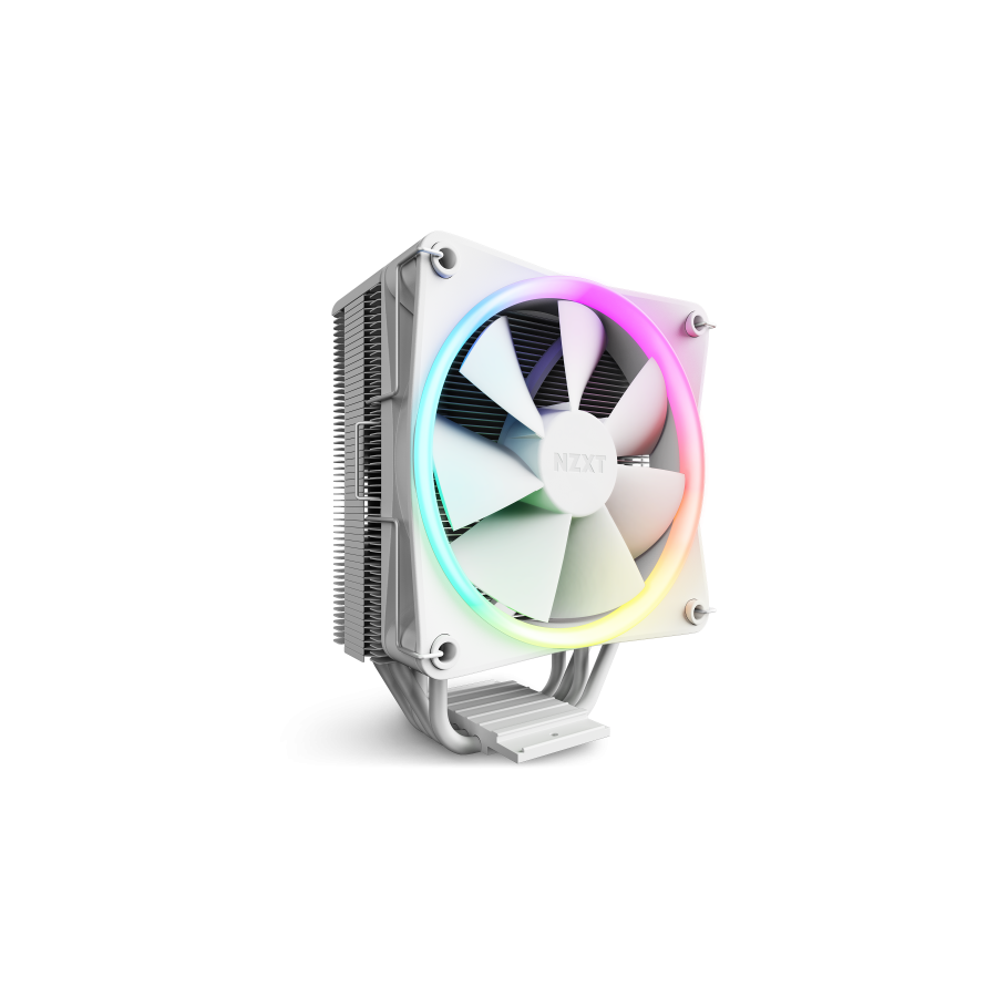 17472-NZXT T120 RGB Procesador Refrigerador de aire 12 cm Blanco 1 pieza(s)
