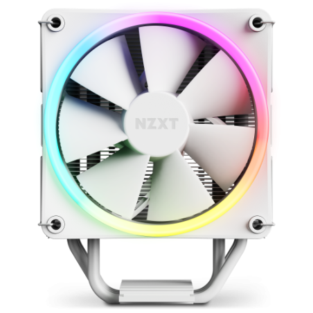 17473-NZXT T120 RGB Procesador Refrigerador de aire 12 cm Blanco 1 pieza(s)