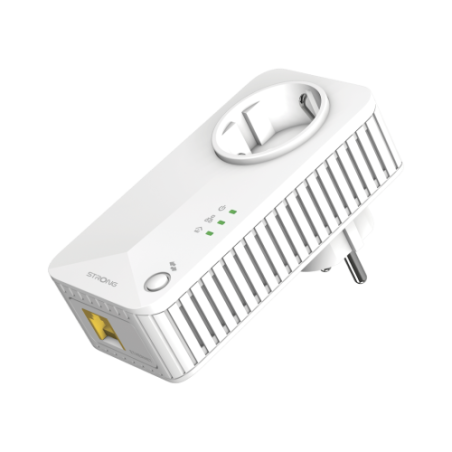 17493-Strong Powerline 600 Triple Pack EU V2 600 Mbit/s Ethernet Blanco 3 pieza(s)