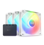17513-NZXT F120 Core RGB Carcasa del ordenador Ventilador 12 cm Blanco 3 pieza(s)