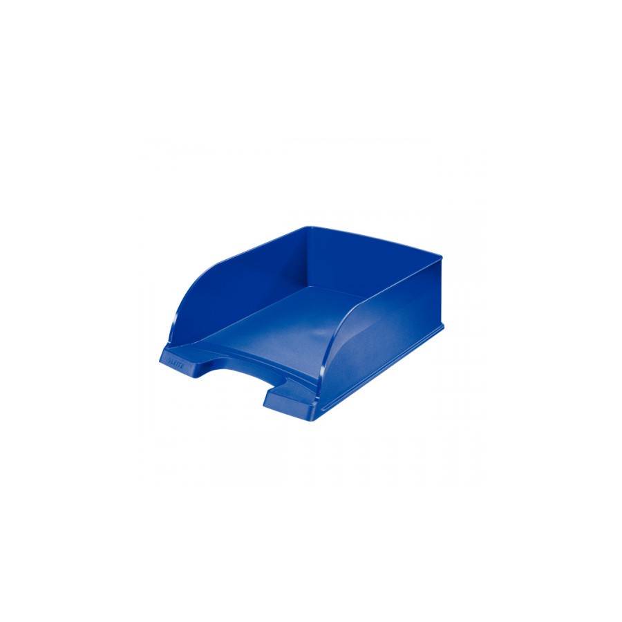 1756-BANDEJA APILABLE JUMBO EN POLIESTIRENO FORMATO FOLIO COLOR AZUL LEITZ 52330035
