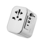 17575-Ewent EW1475 adaptador de enchufe electrico Universal Blanco