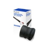 17588-Ewent EW1557 organizador de cables Universal Pasacables Negro 1 pieza(s)