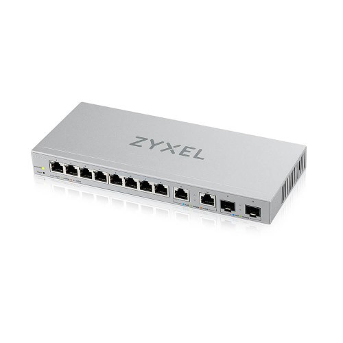 17600-Zyxel XGS1210-12-ZZ0102F switch Gestionado Gigabit Ethernet (10/100/1000) Gris
