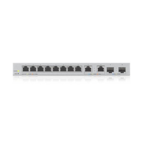 17601-Zyxel XGS1210-12-ZZ0102F switch Gestionado Gigabit Ethernet (10/100/1000) Gris