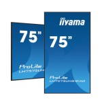 17606-MONITOR IIYAMA 75" (LH7575UHS-B1AG) 3840X2160 / 4K UHD / 24/7 / 500 CD/M / 8MS / DP / 3XHDMI / MICRO SD SLOT /  E-