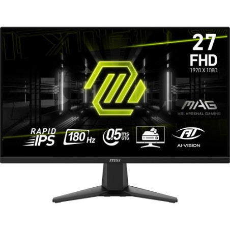 17662-MSI MAG 275F pantalla para PC 68,6 cm (27") 1920 x 1080 Pixeles Full HD Negro