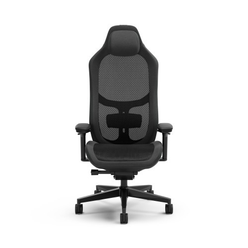 17678-Fractal Design FD-CH-RE1M-01 silla para videojuegos Silla para videojuegos de PC Asiento acolchado Negro