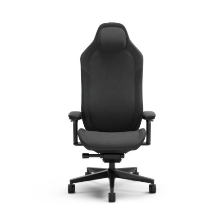 17680-Fractal Design FD-CH-RE1F-01 silla para videojuegos Silla para videojuegos de PC Asiento acolchado Negro
