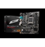 17715-PLACA MSI PRO A620M-C EX,AMD,AM5,A620,2DDR5,128GB,VGA+DVI+HDMI+DP,GBLAN,4SATA6.0+2XM.2,4USB3.2+1USB3.2 TYPE-C,MATX