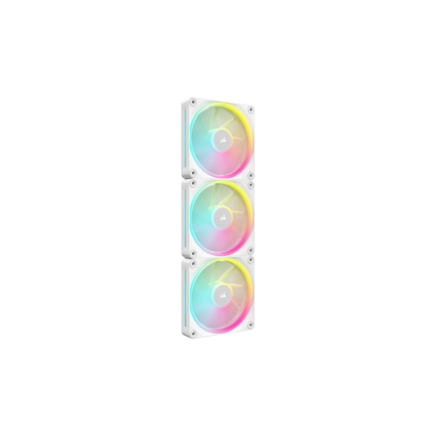 17728-Corsair iCUE LINK LX120 RGB Carcasa del ordenador Ventilador 12 cm Blanco 3 pieza(s)