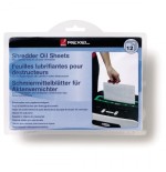 1773-PACK 12 LAMINAS LUBRICANTES PARA DESTRUCTORAS TAMANO A5 REXEL 2101948