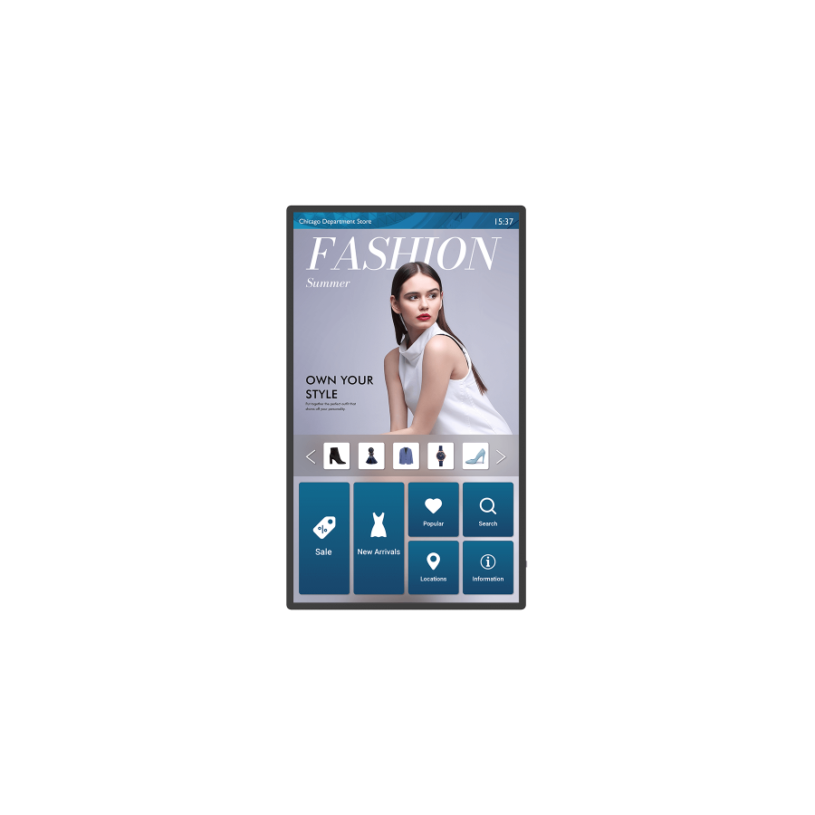 17743-BenQ IL4301 Panel plano interactivo 109,2 cm (43") ADS 400 cd / m2 4K Ultra HD Negro Pantalla tactil Procesador in