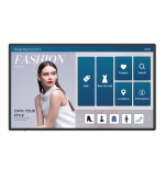 17744-BenQ IL4301 Panel plano interactivo 109,2 cm (43") ADS 400 cd / m2 4K Ultra HD Negro Pantalla tactil Procesador in