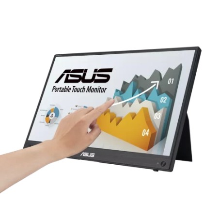 17774-ASUS ZenScreen MB16AMTR pantalla para PC 39,6 cm (15.6") 1920 x 1080 Pixeles Full HD LCD Pantalla tactil Negro