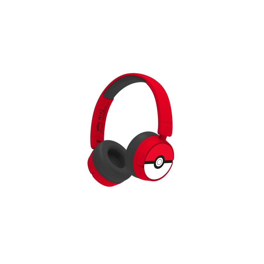17794-AURICULARES KIDS BT POKE BALL ROJO OTL TECHNOLOGIES REDSTRING PK1000