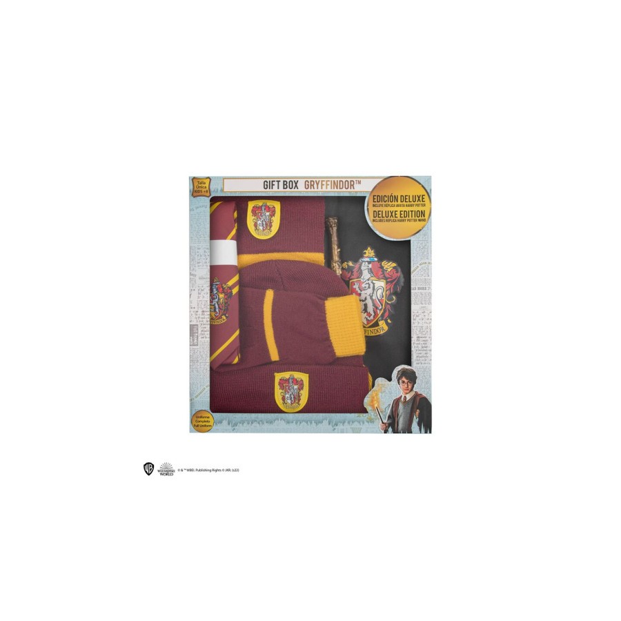 17803-CAJA REGALO DELUXE KIDS GRYFFINDOR CINEREPLICAS REDSTRING 8436561073122