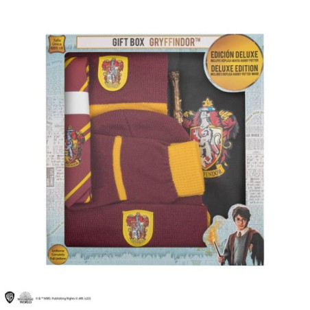 17803-CAJA REGALO DELUXE KIDS GRYFFINDOR CINEREPLICAS REDSTRING 8436561073122
