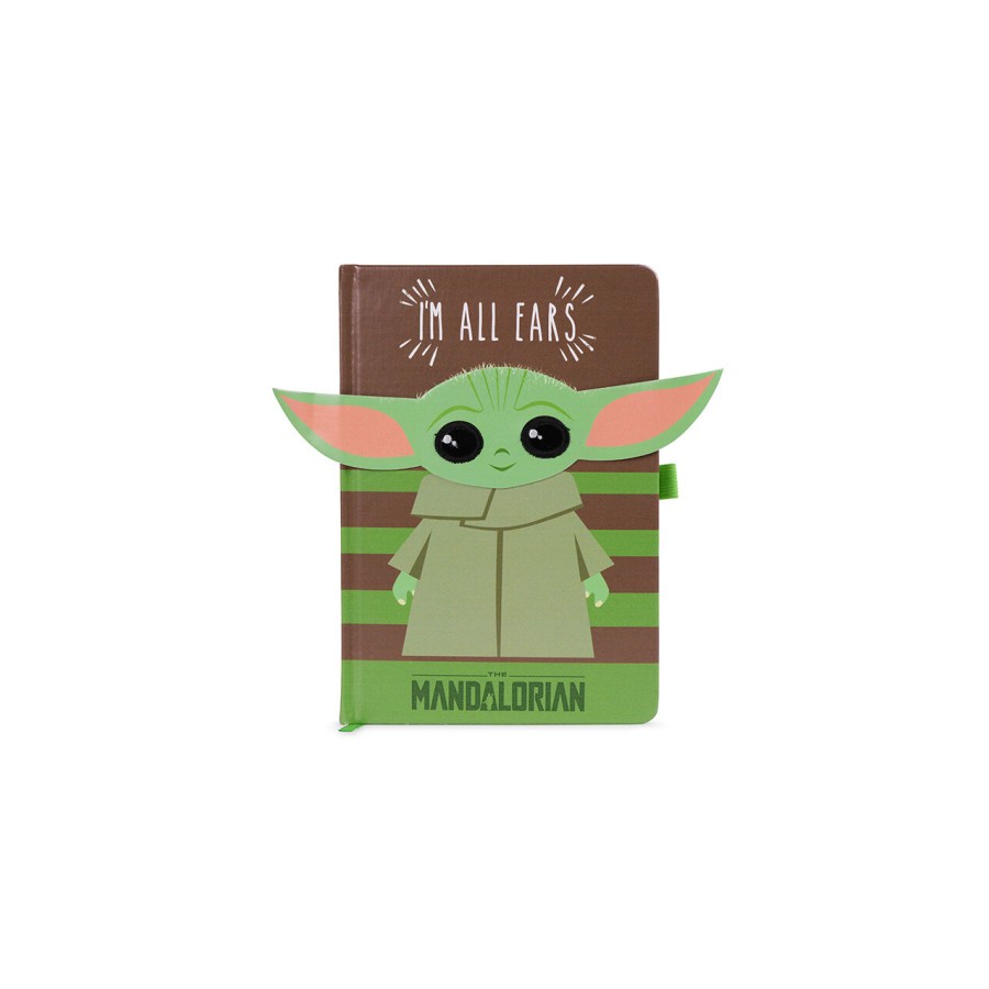 17812-CUADERNO PREMIUM MANDALORIAN IM ALL EARS VERDE PYRAMID INTERNATIONAL REDSTRING SR73280