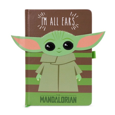 17812-CUADERNO PREMIUM MANDALORIAN IM ALL EARS VERDE PYRAMID INTERNATIONAL REDSTRING SR73280