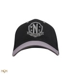 17820-GORRA CON VISERA NEVERMORE ACADEMY NEGRA 54-60 CM (CIRCUNFERENCIA) CINEREPLICAS REDSTRING CR2671