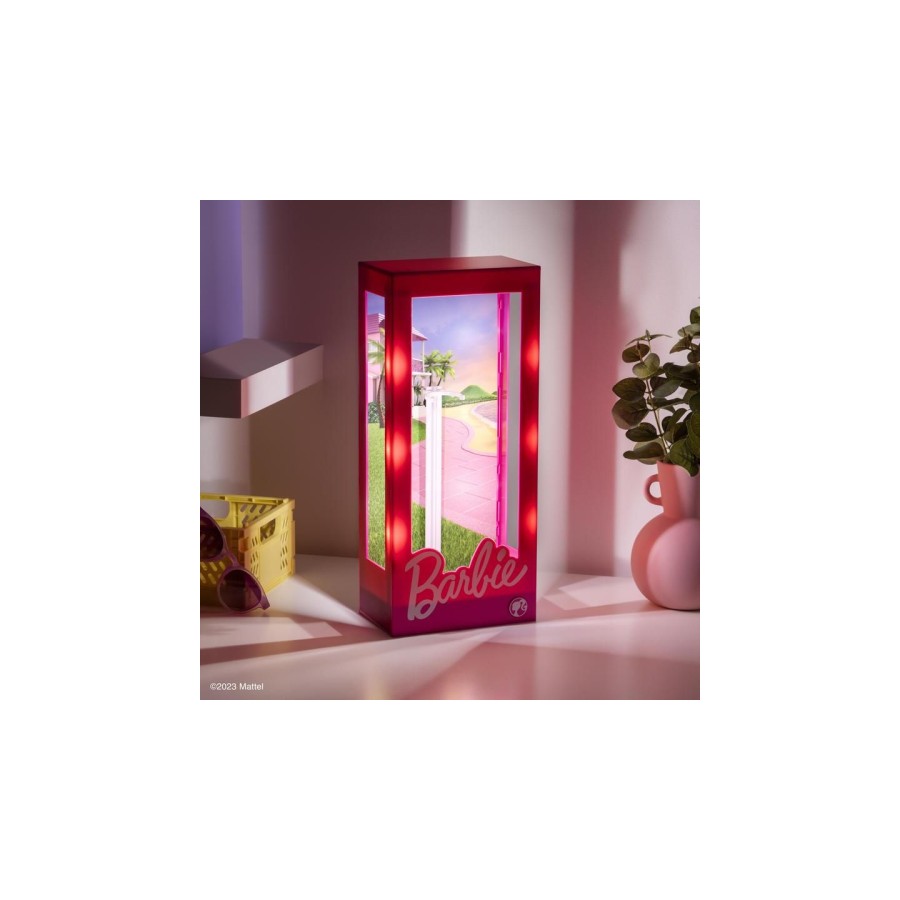 17844-LAMPARA BARBIE CAJA DE MUNECA PALADONE REDSTRING PP11884BR