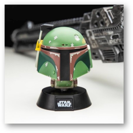 17862-LAMPARA ICONS BOBA FETT 12 CM PALADONE REDSTRING PP6379SWV2