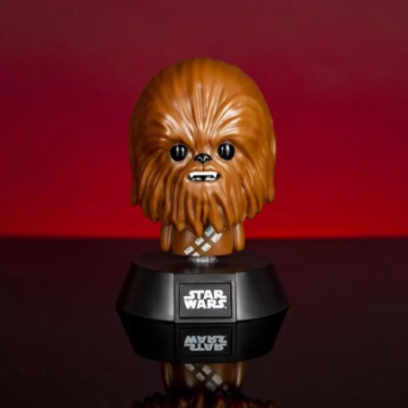 17863-LAMPARA ICONS CHEWBACCA 12 CM PALADONE REDSTRING PP6295SWN