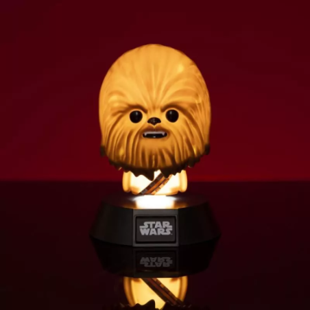17864-LAMPARA ICONS CHEWBACCA 12 CM PALADONE REDSTRING PP6295SWN