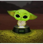 17867-LAMPARA ICONS GROGU THE CHILD 12 CM PALADONE REDSTRING PP7359MAN