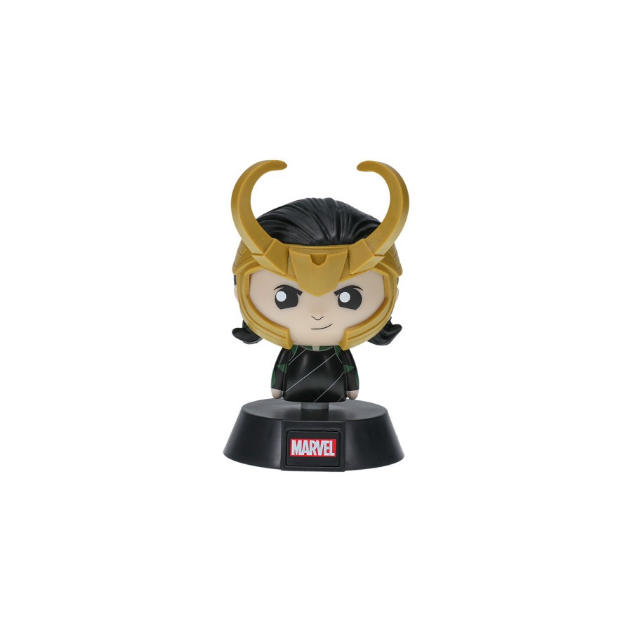 17868-LAMPARA ICONS LOKI 12 CM PALADONE REDSTRING PP7986MC