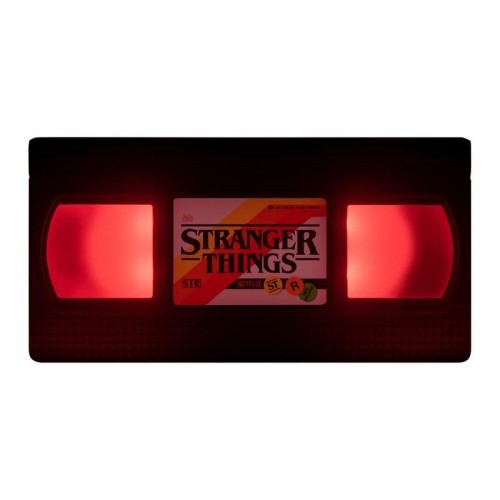 17883-LAMPARA STRANGER THINGS VHS LOGO PALADONE REDSTRING PP9948ST