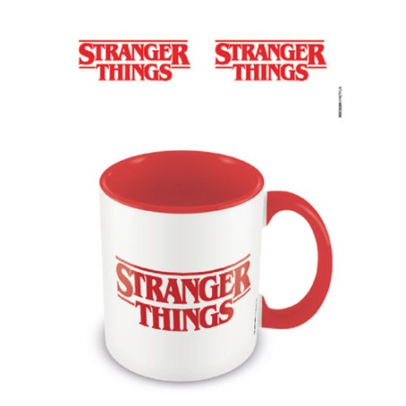 17898-TAZA STRANGER THINGS LOGO PYRAMID INTERNATIONAL REDSTRING MGC25289