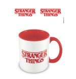17898-TAZA STRANGER THINGS LOGO PYRAMID INTERNATIONAL REDSTRING MGC25289