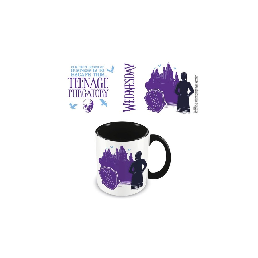 17911-TAZA DESAYUNO COLOR MIERCOLES PURGATORIO ADOLESCENTE PYRAMID INTERNATIONAL REDSTRING MGC27840