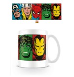 17915-TAZA DESAYUNO MARVEL CARAS COMIC PYRAMID INTERNATIONAL REDSTRING MG23443