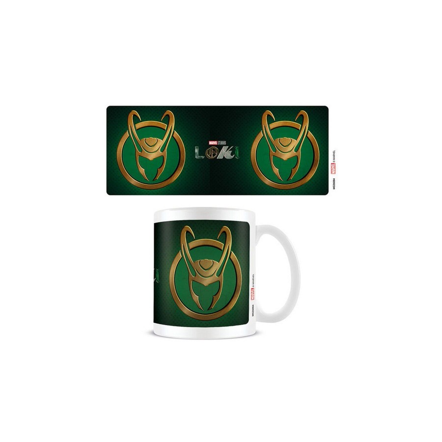 17922-TAZA MARVEL LOKI PYRAMID INTERNATIONAL REDSTRING MG26084