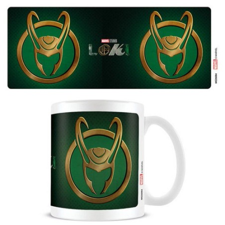 17922-TAZA MARVEL LOKI PYRAMID INTERNATIONAL REDSTRING MG26084