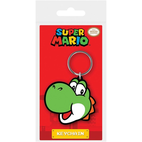 17935-LLAVERO CARA DE YOSHI 6 CM PYRAMID REDSTRING RK38924C