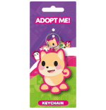 17942-LLAVERO PERRO - ADOPT ME! 6 CM PYRAMID REDSTRING RK39480C
