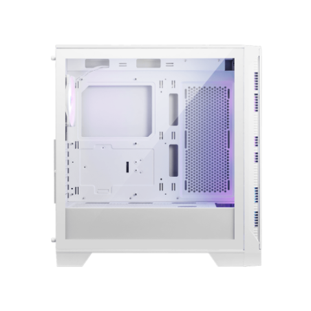 17963-CAJA MSI MAG FORGE 320R AIRFLOW WHITE,1x2.5"+2x2.5"/3.5",3x120MM+1x120MM (ARGB),2xUSB3.2,+AUDIO+MICRO,RGB,MID-TOWE