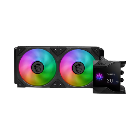 17966-MSI MPG CORELIQUID D240 sistema de refrigeracion para ordenador Procesador Kit de refrigeracion liquida Negro 1 pi