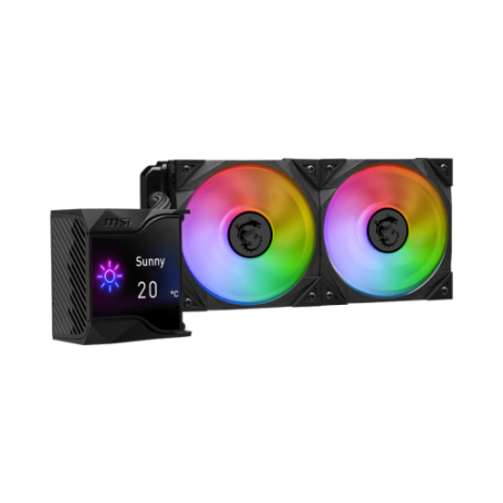 17967-MSI MPG CORELIQUID D240 sistema de refrigeracion para ordenador Procesador Kit de refrigeracion liquida Negro 1 pi