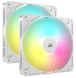 18024-Corsair RS140 ARGB Carcasa del ordenador Ventilador 14 cm Blanco 2 pieza(s)
