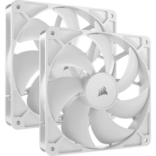 18036-Corsair RS140 Carcasa del ordenador Ventilador 14 cm Blanco 2 pieza(s)