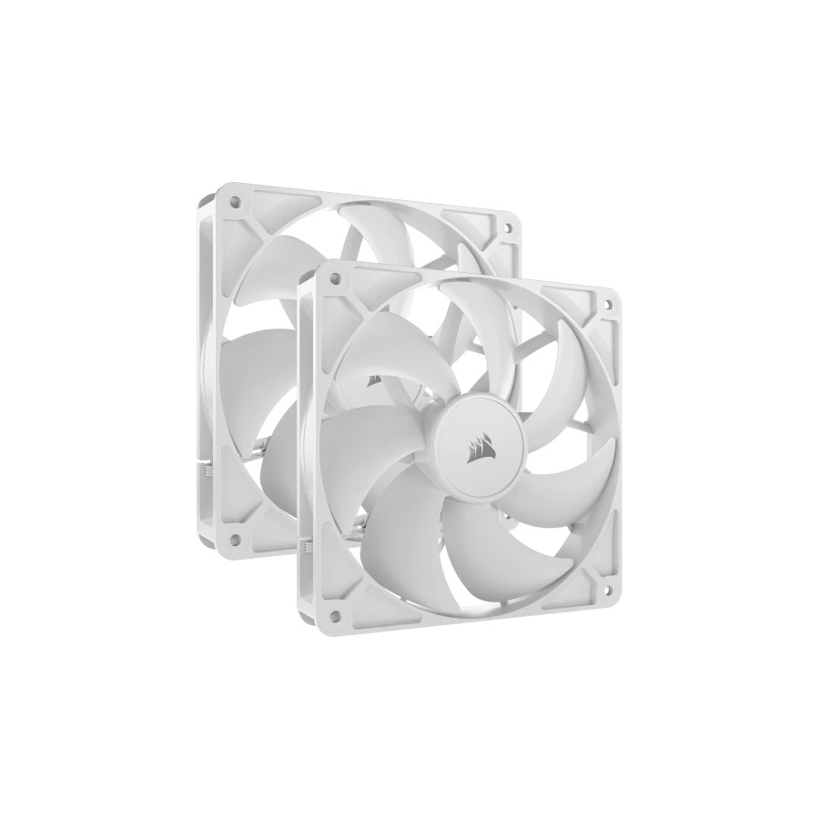 18036-Corsair RS140 Carcasa del ordenador Ventilador 14 cm Blanco 2 pieza(s)