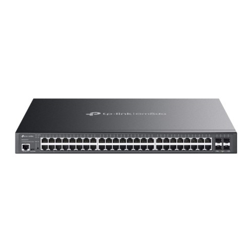 18042-TP-Link Omada SG3452XMPP switch Gestionado L2+ Gigabit Ethernet (10/100/1000) Energia sobre Ethernet (PoE) 1U Negr